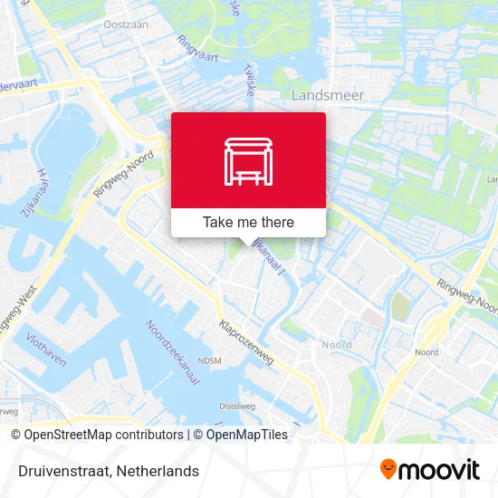 Druivenstraat map