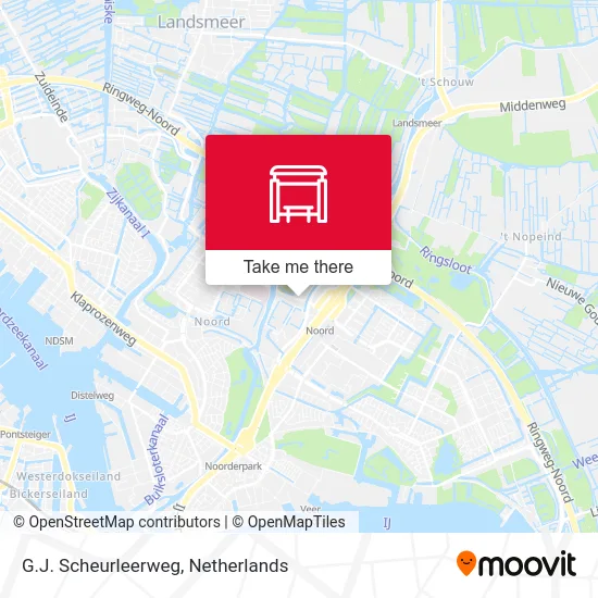 G.J. Scheurleerweg Karte