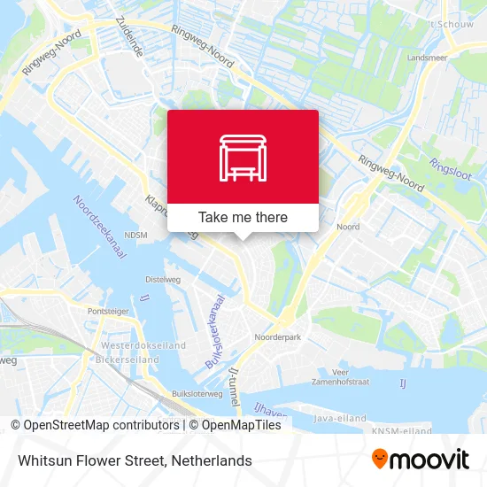 Pinksterbloemstraat map