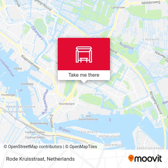 Rode Kruisstraat Karte