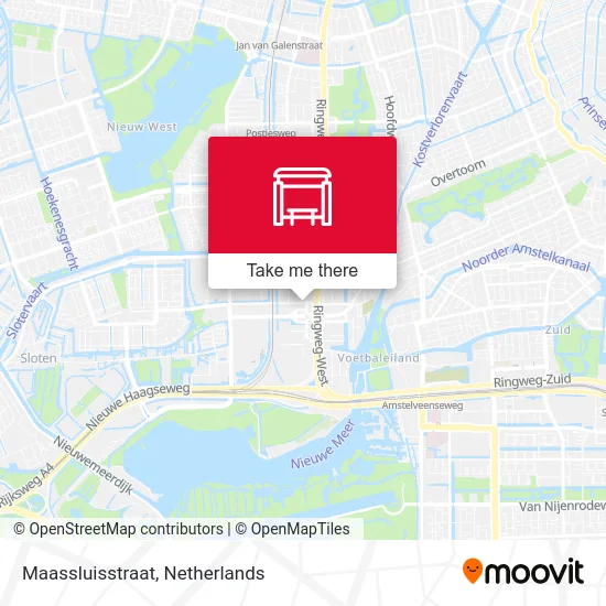 Maassluisstraat map