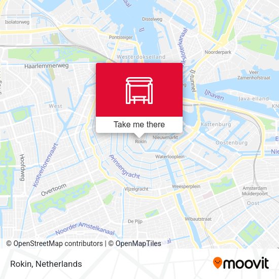 Rokin map