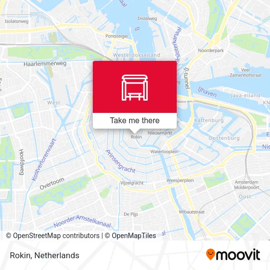 Rokin map