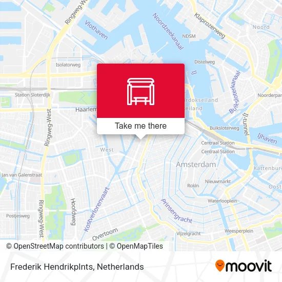 Frederik Hendrikplnts map