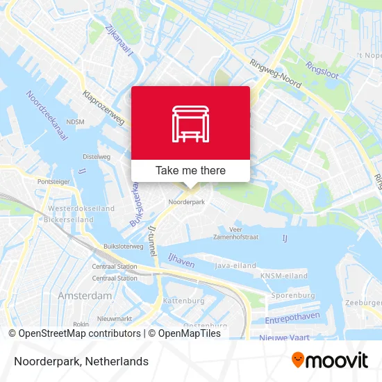 Noorderpark map
