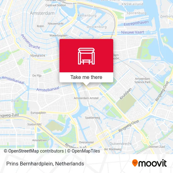 Prins Bernhardplein map