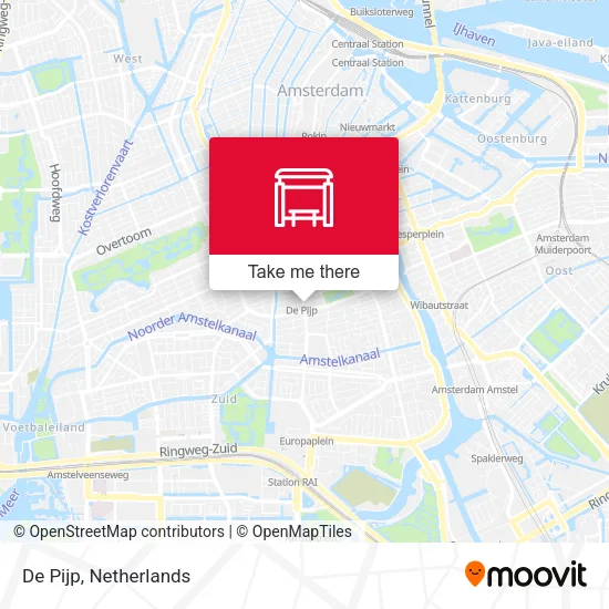 De Pijp map