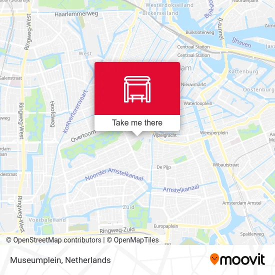 Museumplein map