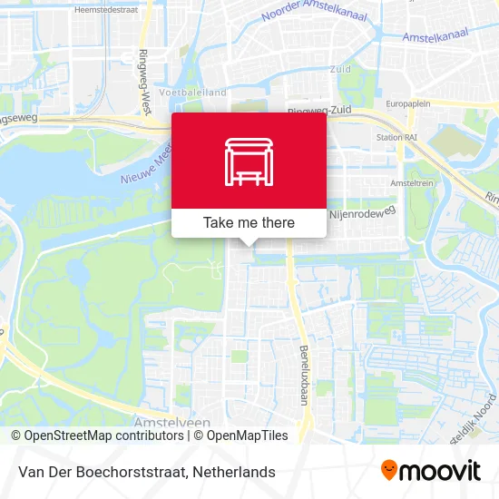 Van Der Boechorststraat map