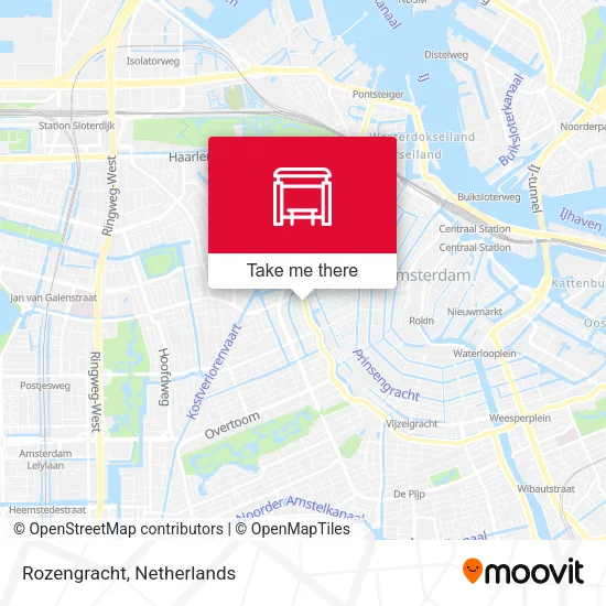 Rozengracht Karte