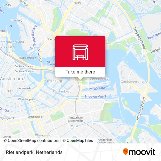 Rietlandpark map