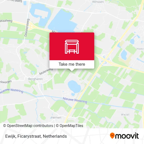 Ewijk, Ficarystraat map