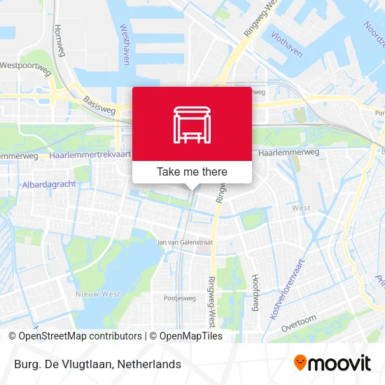 Burg. De Vlugtlaan map