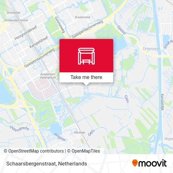 Schaarsbergenstraat Karte