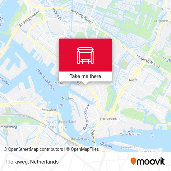 Floraweg map