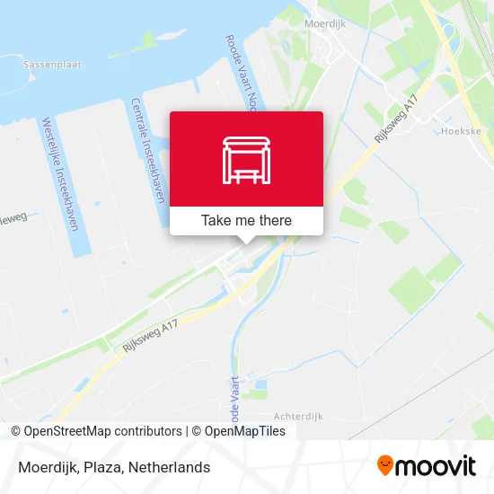 Moerdijk, Plaza map