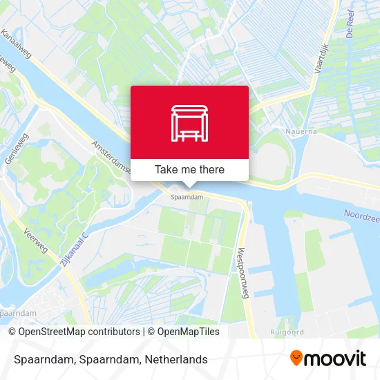 Spaarndam, Spaarndam map