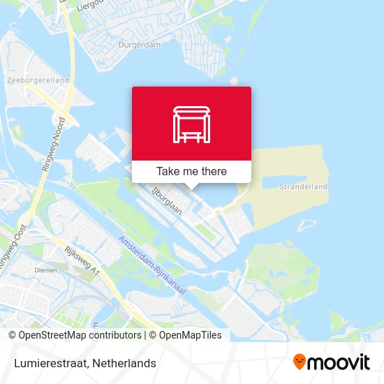 Lumierestraat map