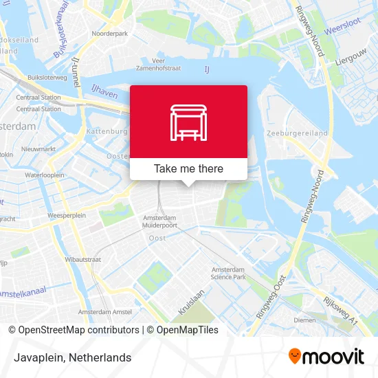 Javaplein map