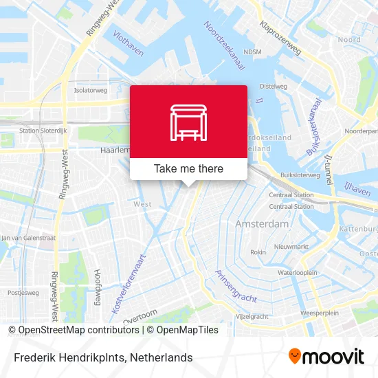 Frederik Hendrikplnts map
