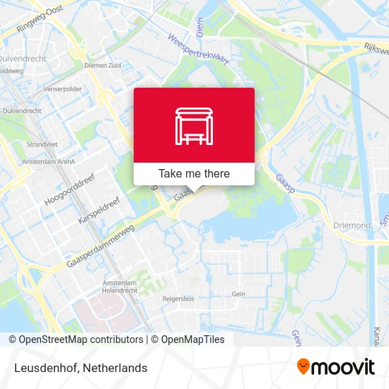 Leusdenhof Karte