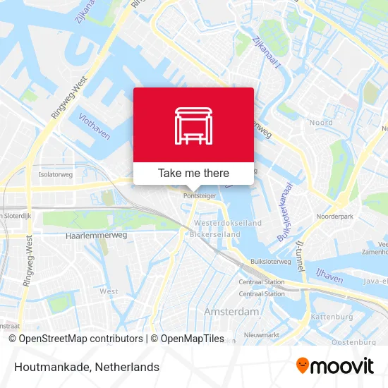 Houtmankade map