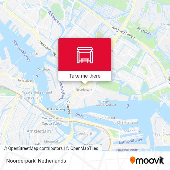 Noorderpark map