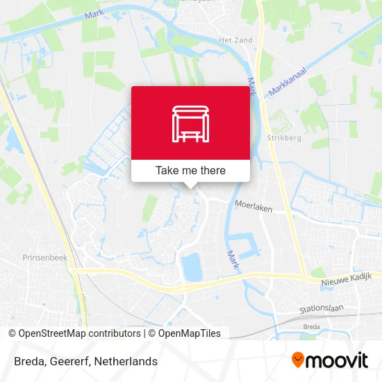 Breda, Geererf map
