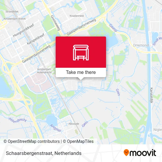 Schaarsbergenstraat Karte