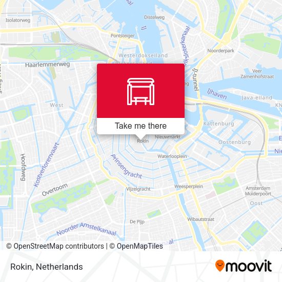 Rokin map