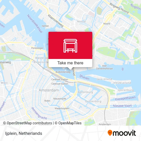 Ijplein map