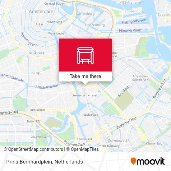 Prins Bernhardplein map