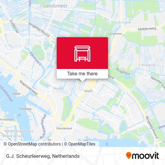 G.J. Scheurleerweg map
