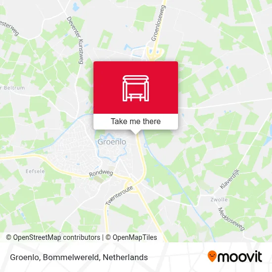 Groenlo, Bommelwereld map