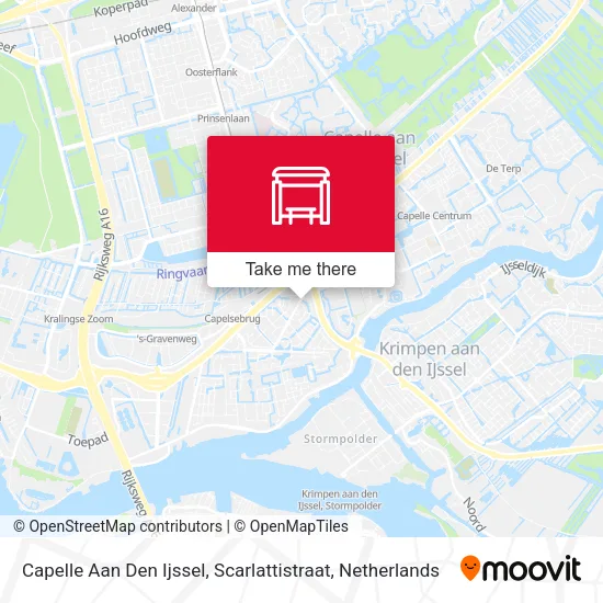 Capelle Aan Den Ijssel, Scarlattistraat map