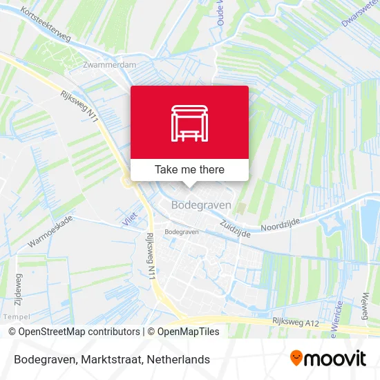 Bodegraven, Marktstraat map