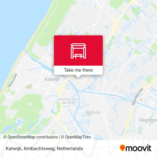 Katwijk, Ambachtsweg map