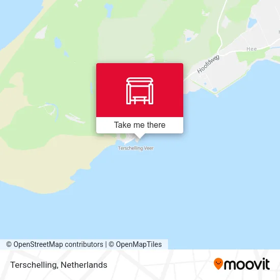 Terschelling map