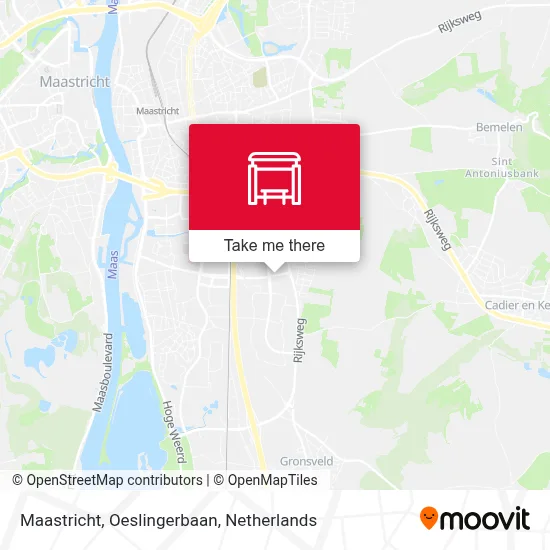 Maastricht, Oeslingerbaan map