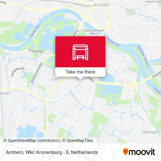 Arnhem, Wkc Kronenburg - D map