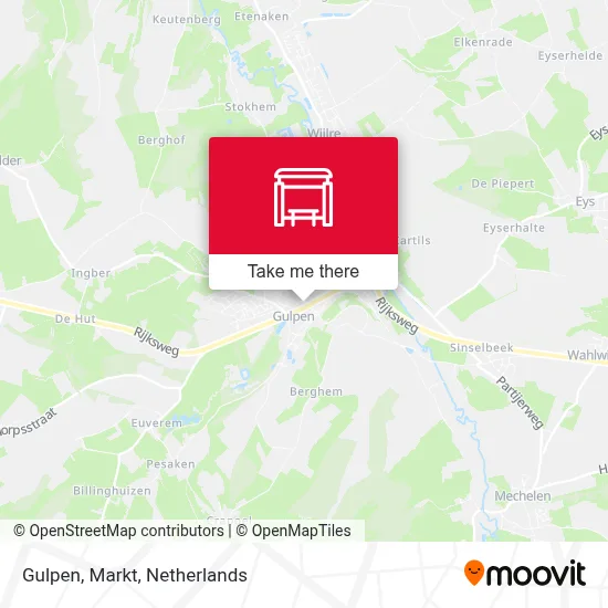 Gulpen, Markt map