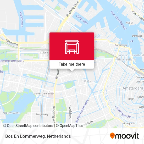 Bos En Lommerweg map