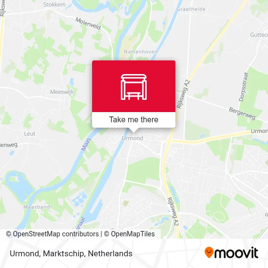 Urmond, Marktschip map