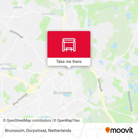 Brunssum, Dorpstraat map