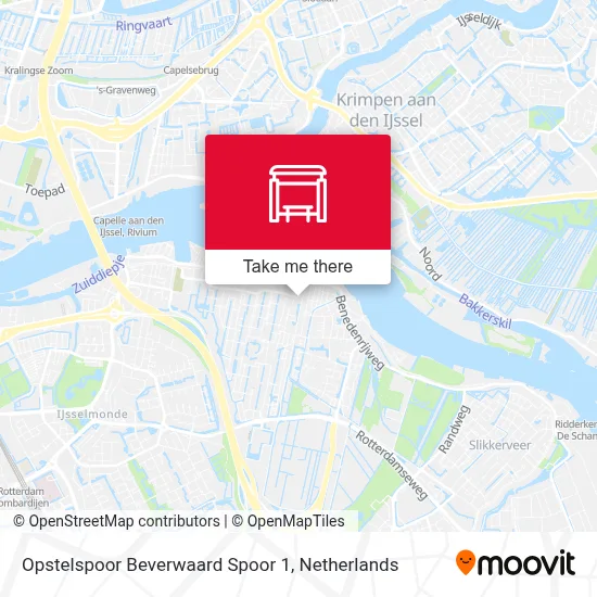 Opstelspoor Beverwaard Spoor 1 map