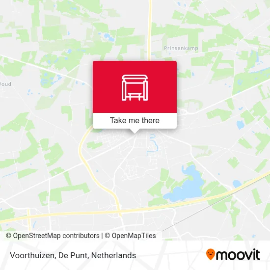 Voorthuizen, De Punt map