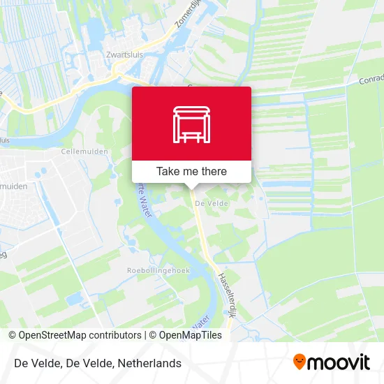 De Velde, De Velde map