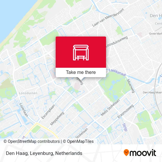 Den Haag, Leyenburg map