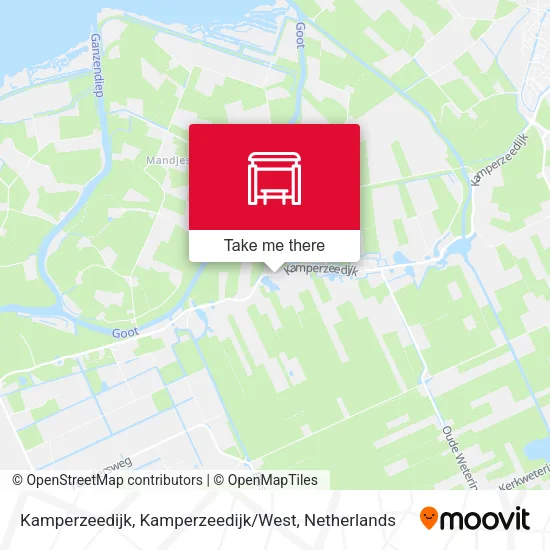 Kamperzeedijk, Kamperzeedijk / West map