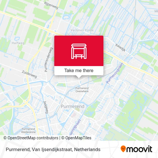 Purmerend, Van Ijsendijkstraat map